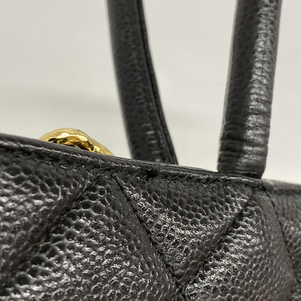 Chanel Tote Bag, Reissue Tote, Caviar Leather, Black, Women's - Picture 8 of 9
